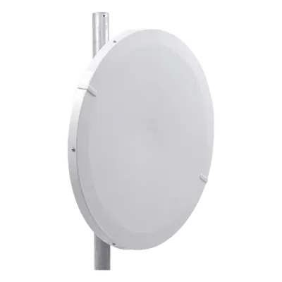 Antena Parabólica Direccional / 29 dBi / 4.9 - 6.4 GHz / Doble Polarización V/H / Plato Profundo 800 mm / Guía de Onda / Soporte Acero Inoxidable