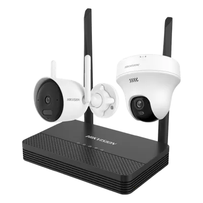 Kit de videovigilancia IP Hikvision NKS4245WBTH Wi-Fi de 4 MP