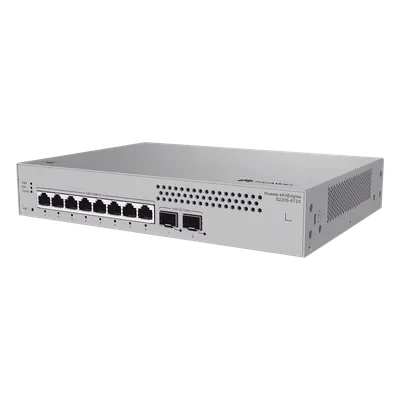 Switch Capa 2 Administrable / 8 Puertos Gigabit / 2 Puertos 10GE SFP Uplink / ERPS / IGMP Snooping / DHCP Snooping / Gestión en Nube Gratuita