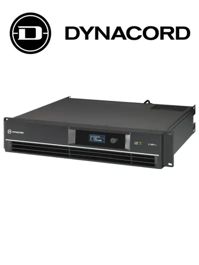 BOSCH M_C1300FDiUS - Amplificador de Potencia con DSP 2x650W / Low-Z y Hi-Z / DYNACORD