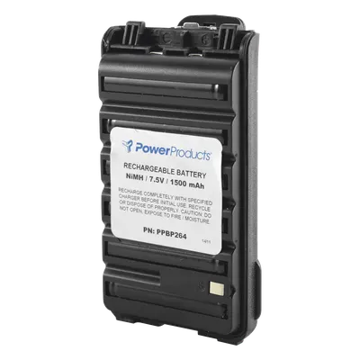 Batería Ni-MH para Radios ICOM IC-F3003/4003, F3103D/4103D, F3210D/4210D, 1500 mAh.