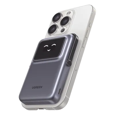 Power bank UGREEN 45327 de 10000 mAh con carga inalámbrica magnética