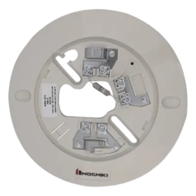 Base de 6" HOCHIKI NS6-220 con terminación integrada y contactos de relé 2A