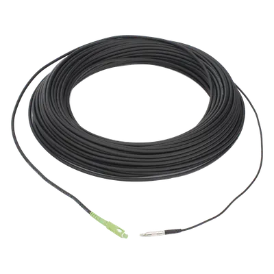 Fibra Óptica Drop / G.657A2 Monomodo / SC/APC-SC/APC / 50 m (164 pies) / LS0H / Interior-Exterior