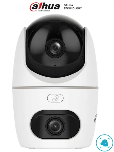 Cámara IP PT dual Dahua DH-HPT1539DD-STW-5E2-IL de 10 MP