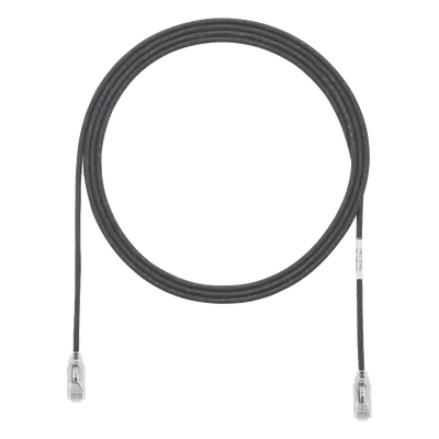 Cable de Parcheo UTP / Cat6 / 28AWG Diámetro Reducido / 4.57 m (15 ft) / Negro