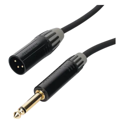 Cable de audio COSMICONN CMC-MM3-PM-L-5M XLR a plug mono de 5 m