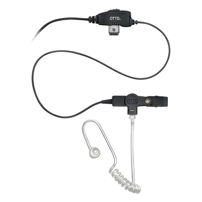 Kit de micrófono y audífono OTTO E1-EA2KA131 con PTT mini