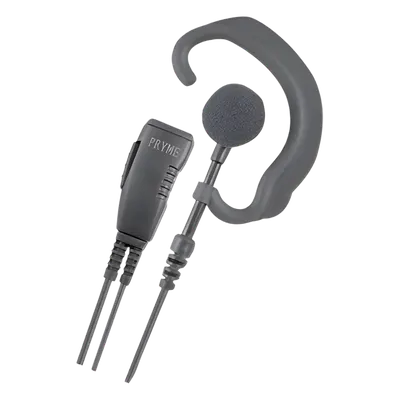Micrófono de solapa PRYME SPM-301EB con PTT para Kenwood Serie G