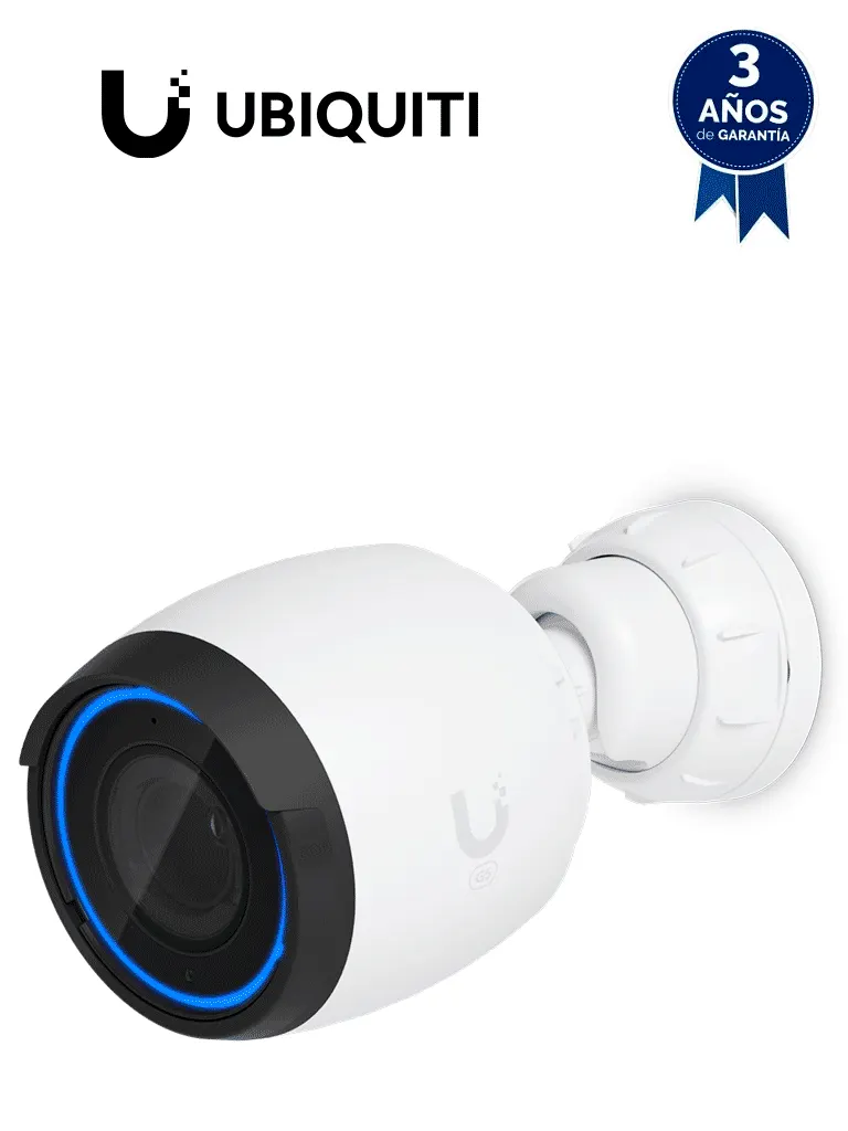 Cámara IP bullet UniFi UVC-G5-PRO 4K con zoom óptico 3X