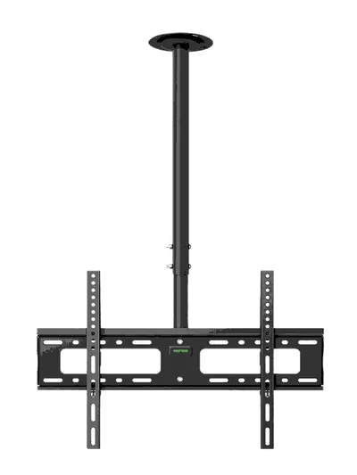 STEREN STV065 - Soporte de Techo para Pantallas y Monitores de 32 a 83 Pulgadas/ 50Kg de Carga/ 4 Puntos para Ajuste de Altura/ Ajuste de Inclinación/ VESA 300/ 400x300/ 500x400/ 600x400/