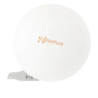 Antena Direccional Parabólica / 4.9-6.4 GHz / 37 dBi / 120 cm (3.9 ft) / Polarización Slant 45° y 90° / Alcance hasta 100 km (328,084 ft)