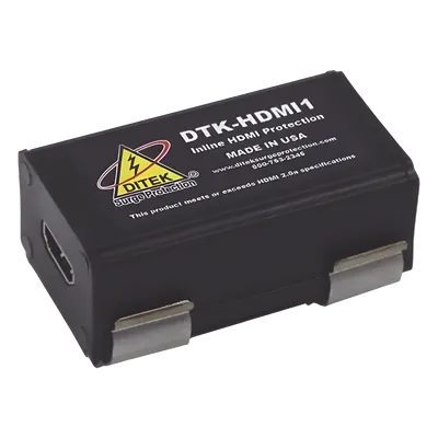 Protector HDMI / 2.0a y HDCP 2.2 / 4K UHD 60Hz / Carcasa Aluminio Blindada / 63x35x25 mm / 2.5x1.4x1.0 in