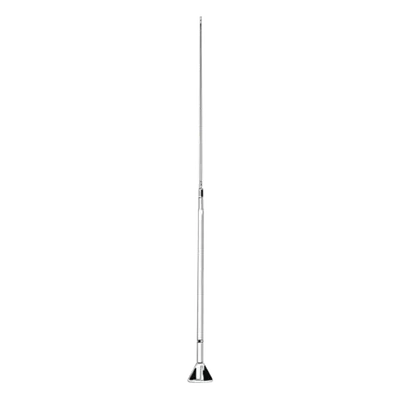 Antena militar de fibra de vidrio / 58 cm / 1.9 pies / 2-30 MHz / 1 kW / Montaje en cubierta