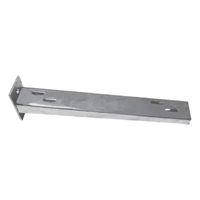 Ménsula Unicanal / 200 mm (7.87 in) / Acero al Carbón / Ensamblaje a Presión