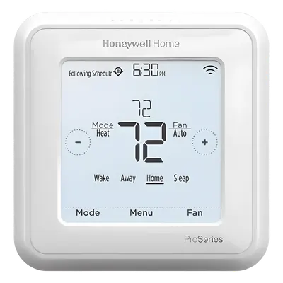 Termostato inteligente Honeywell Home Resideo T6 Pro con Wi-Fi y HomeKit