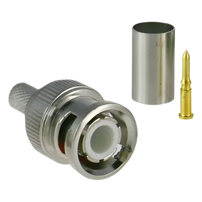 Conector BNC macho EPCOM TITANIUM TT-RG-91 para cable RG-59/U