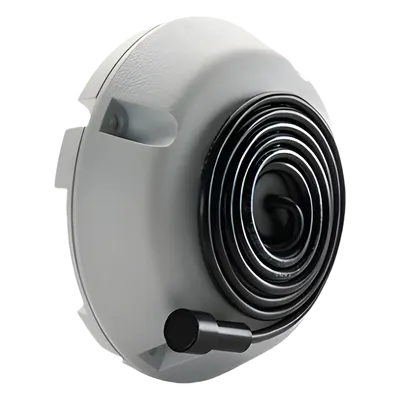 Micrófono Omnidireccional / Captación 9 m (29.5 ft) de Diámetro / Montaje en Techo Alto / Alimentación 12 VCC / Cableado hasta 300 m (984.3 ft)