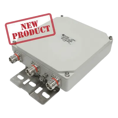 Triplexor / 600+700 MHz / PCS / AWS / 50W / -161 dBc PIM / 4.3-10 / IP67