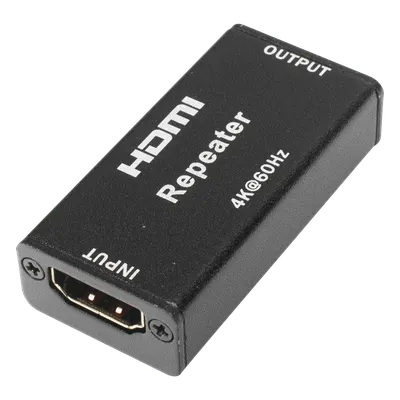 Amplificador HDMI / 4K @ 60 Hz / Extensión 40 m (131.2 ft) / HDMI 2.0 / HDCP 2.2 / Alimentación por Señal HDMI
