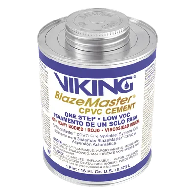 Adhesivo para Tubería CPVC VIKING ASD-V5097P, Secado Rápido y 175 psi