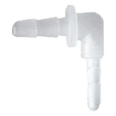 Codo de 90 grados / Nylon estándar / Adaptable a tubo acústico / Compatible multi-marca