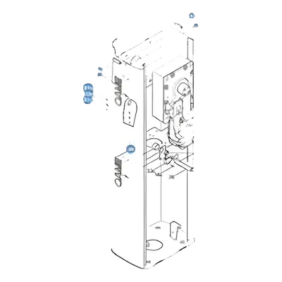 Refacción para barrera / Tope mecánico de final de carrera / Ajustable / Compatible G4140Z y GARD4