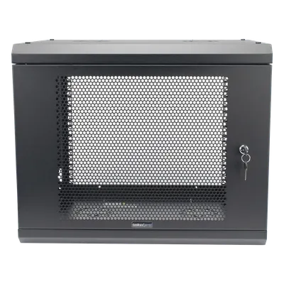 Gabinete de pared LINKEDPRO SR1909LH3P de 9U con puerta perforada