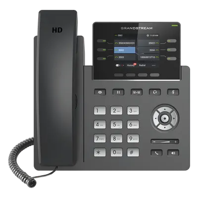 Teléfono IP Grandstream GRP2613 con 3 líneas y audio HD