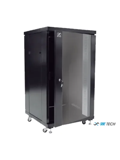 SBE TECH - SBE-GNL26URPPC Gabinete de piso 26UR, 1000 mm de profundidad /