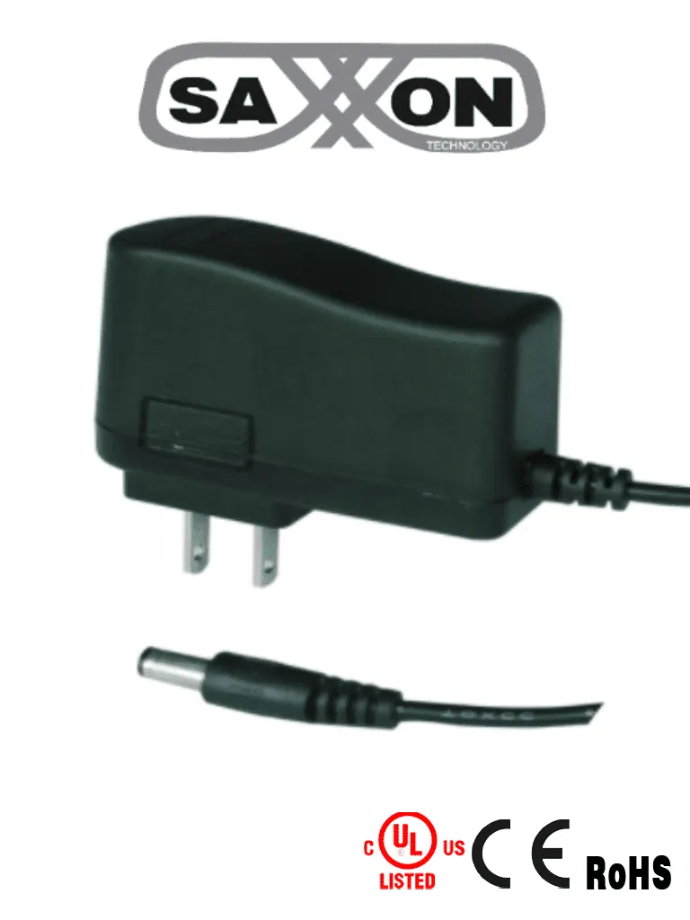 Fuente de poder SAXXON PSU0502-E regulada de 5 Vcc y 2 A