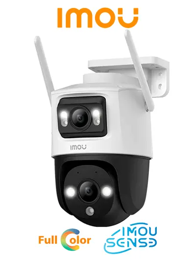 Cámara IP IMOU Cruiser Dual 10MP con Wi-Fi 6 y doble lente