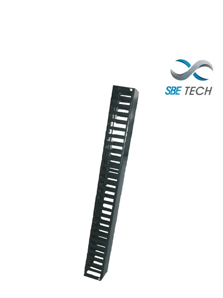 Organizador de cable vertical SBE TECH SBE-OV20URS de 20 UR
