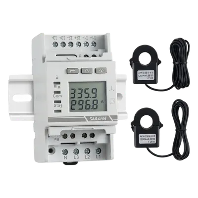 Medidor de Energía con TC Externos / Inyección Cero / Control Fotovoltaico Dinámico / Compatible Gateway DTU-Pro / Monitoreo Bidireccional
