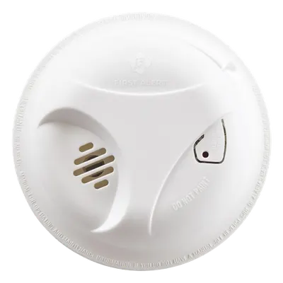 Detector de Humo Autónomo, No Requiere Panel, Con Botón para Silenciar, Sensor por Ionización