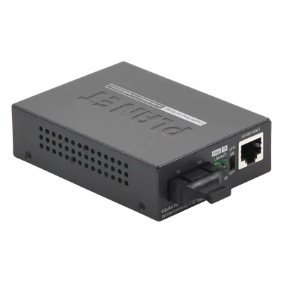 Convertidor de medios PLANET GT-802 Gigabit con fibra multimodo