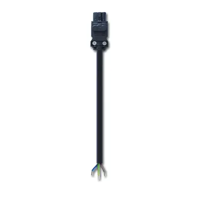 Cable de Alimentación LED / Conector Plug & Play / 1 m (3.3 ft) / 10A / UL / Flexible para Canaletas