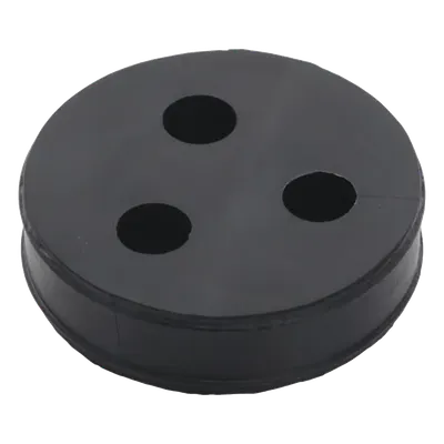 Inserto de Caucho para Pasamuro / 3 Orificios / Cable 1/2 in / Diámetro 85 mm (3.35 in) / EPDM / Hermético