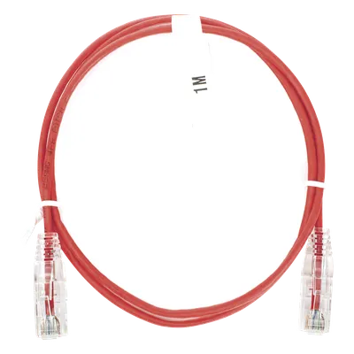 Cable de parcheo Cat6 LINKEDPRO LP-UT6-100-RD-28 slim de 1 metro