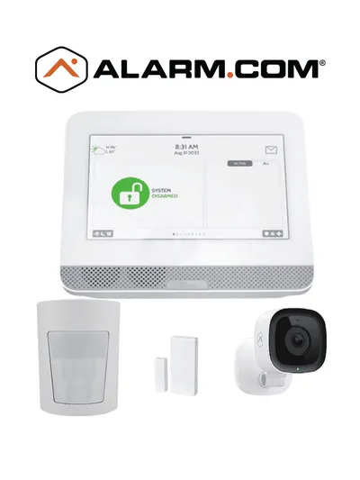 Sistema de alarma QOLSYS IQ4 HUB con cámara y sensores PowerG