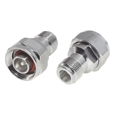 Adaptador en Línea / N Hembra a Mini DIN 4.1-9.5 Macho / PIM -155 dBc / 7.5 GHz / 50 Ω