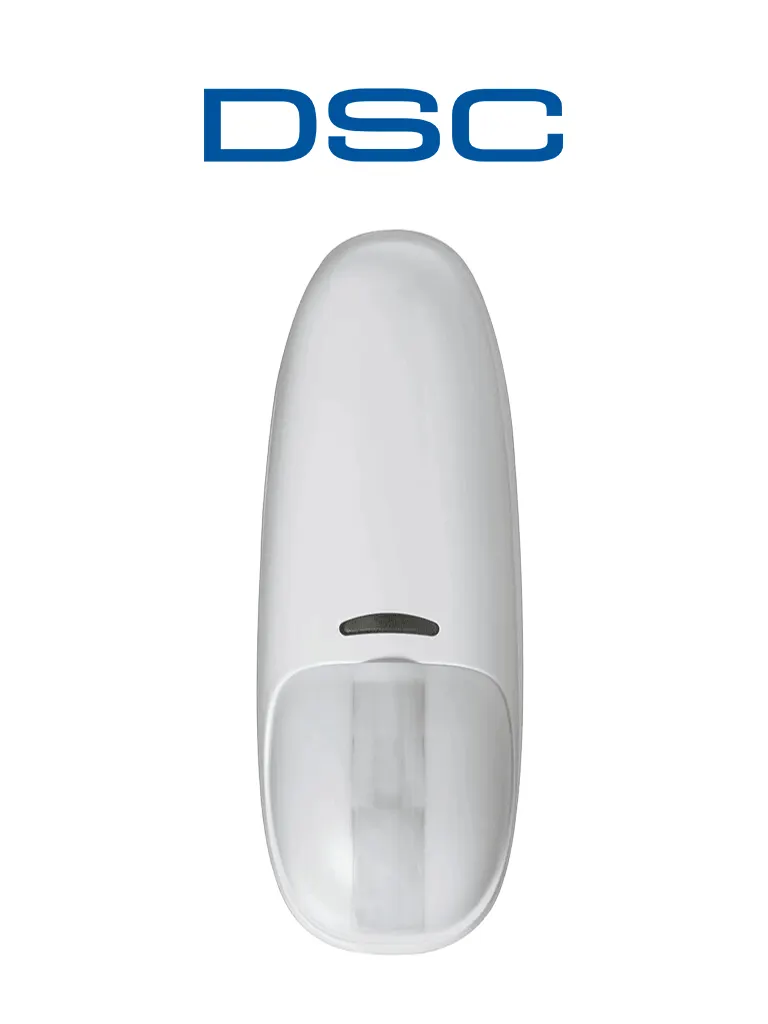 Detector PIR tipo cortina DSC PG9924 inalámbrico PowerG para puertas y ventanas