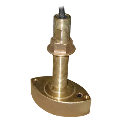 Transductor / Dual 50/200 kHz / 600 W / Thru-Hull / Cable 10 m (32.8 ft) / Bronce / 2.5 kg