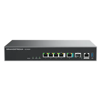 Router VPN Grandstream GCC6020 con firewall NGFW e IP PBX