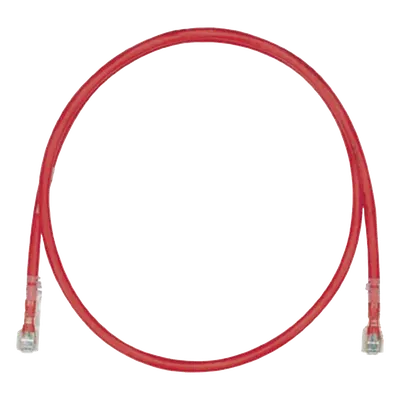Cable de Parcheo UTP Cat6 / 24 AWG / LSZH / 8 m (26.25 pies) / Rojo