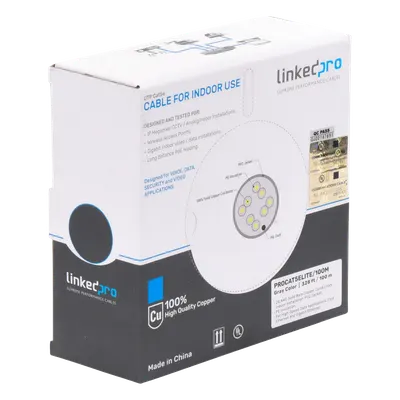 Cable de red LINKEDPRO PRO-CAT-5E-LITE/100M Cat5e de 100 m
