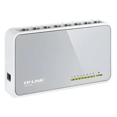 Switch de escritorio TP-LINK TL-SF1008D de 8 puertos Fast Ethernet