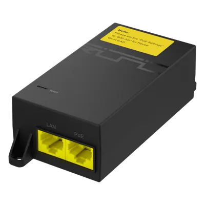 Inyector PoE pasivo Ruijie RG-POE-AT30 de 52 V y puerto Gigabit