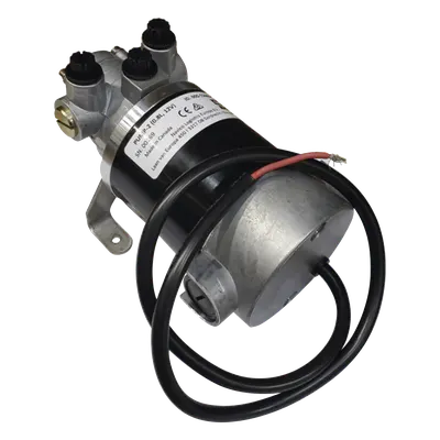 Bomba Hidráulica Reversible / 12V DC / Flujo 0.8L (49 cu.in) por Minuto / Cilindros 80-250 cc (4.9-15.2 cu.in) / Conexiones ORB / 3 Accesorios ORB-5 a 9/16 UNF / Compatible SteadySteer / Embarcaciones hasta 35 pies (10.7 m)