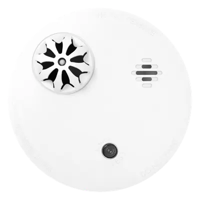 Detector de temperatura Hikvision DS-PDHT-E-WB con alerta a 57 °C